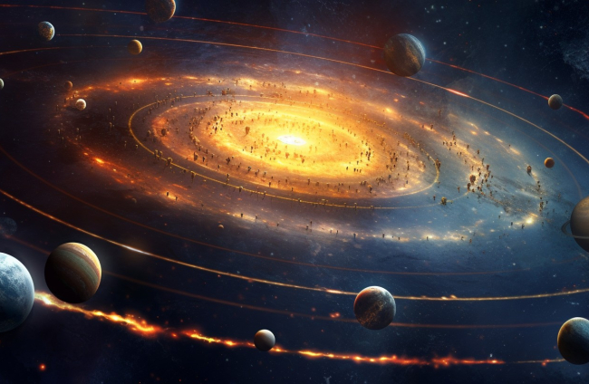 Planetas del Sistema Solar | Pegatina
