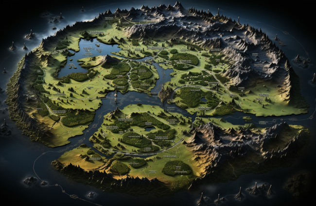 El mapa del mundo del futuro: continentes bajo el mar