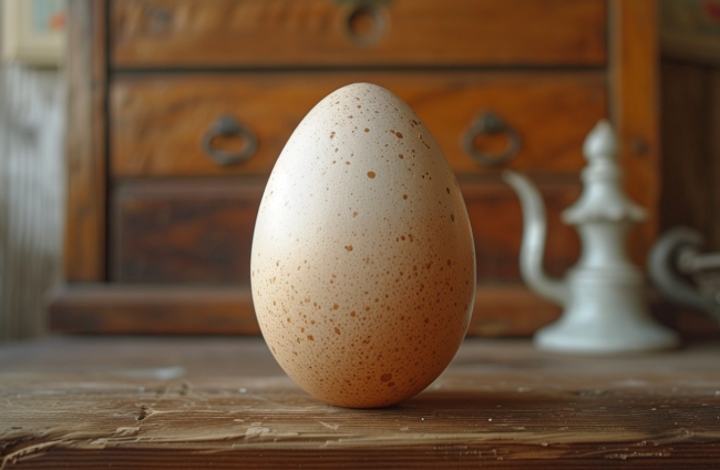 Encontrar un huevo intacto del pasado es muy raro