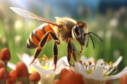 Encuentran una abeja que es mitad hembra mitad macho