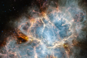 La nebulosa del Cangrejo, vista por el Webb