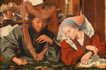 'El cambista y su mujer' (1539), de Marinus van Reymerswaele