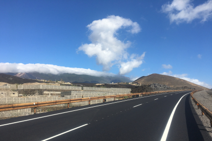 Reestablecimiento de la conexión vial en La Palma