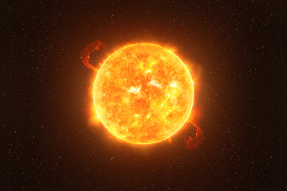 El Sol y cualquier estrella pueden considerarse un cuerpo negro en términos de radiación. Créditos: dzika_mrowka