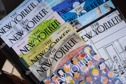 Varios números de la revista The New Yorker