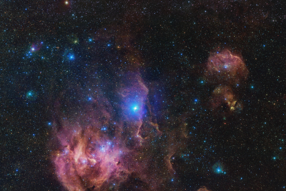 La nebulosa del Pollo Corredor con un detalle sin precedentes (¡1.500 millones de píxeles!)