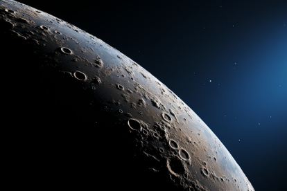Las temperatura más bajas registradas en la superficie lunar