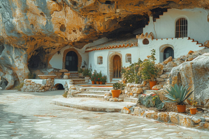 Las casas cueva son muy demandadas por los turistas