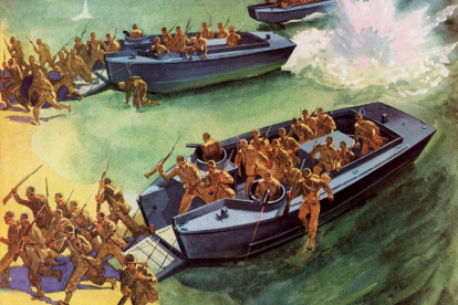 El dramático desembarco aliado en la playa de Omaha durante el Día D