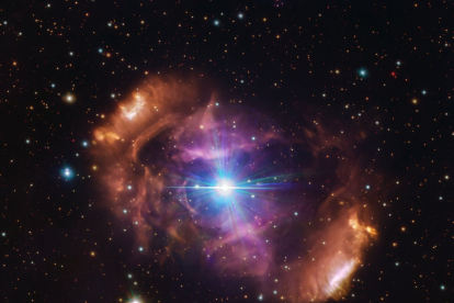 Esta imagen, tomada con el telescopio de rastreo VLT alojado en el Observatorio Paranal de ESO