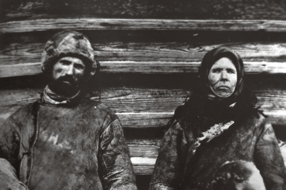 Venta de carne humana en un mercado durante el asedio de Leningrado