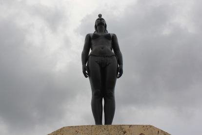 Estatua de India Catalina en Cartagena