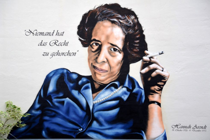 Grafiti de Hannah Arendt