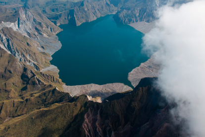 Durante la erupción de 1991, el Pinatubo expulsó aproximadamente 10 km³ de material