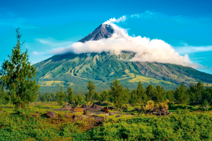 En 1993, una violenta erupción del monte Mayon acabó con la vida de 77 personas