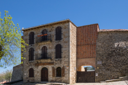 Vista general de la plaza de toros de Béjar