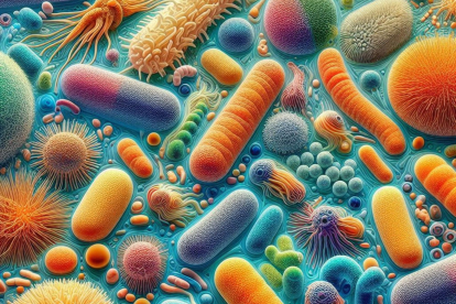 Los microorganismos son los principales responsables del mal olor de bayetas y esponjas. Imagen imaginaria. Fuente: Designer / Eugenio Fdz.