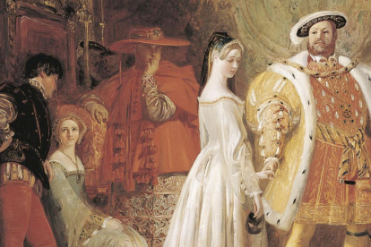 Enrique VIII solicitó la aprobación del papa para anular su primer matrimonio con Catalina de Aragón con el argumento de que ella no podía concebir hijos varones, pero lo que realmente deseaba era casarse con Ana Bolena