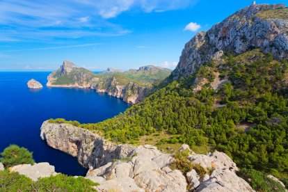 La sierra de Tramuntana, situada en la isla de Mallorca, es Patrimonio de la Humanidad por la UNESCO