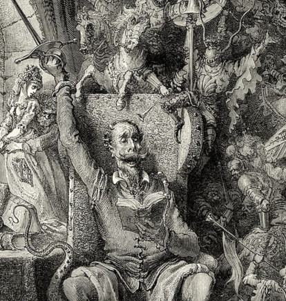 Cervantes por Gustave Doré