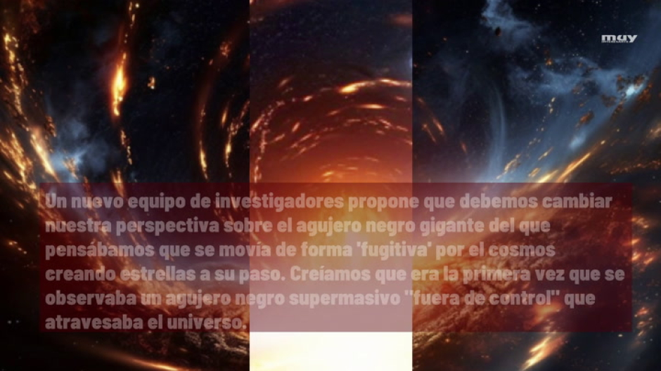 Resuelto El Misterio Del Agujero Negro Fugitivo Que Atraviesa El Universo