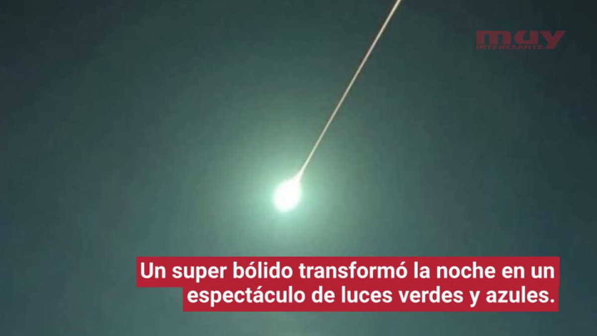 Las mejores fotos y vídeos del super bólido que iluminó anoche el cielo de España y Portugal (Christian Pérez)