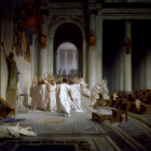 Muerte de César por Jean-Léon Gérome