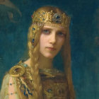 Retrato de princesa celta