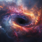 ¿Qué ocurre si caes en un agujero negro? Esta simulación de la NASA permite ver qué sucede