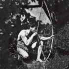 Santiago Ramón y Cajal, en su juventud, tirando con arco