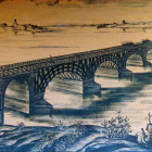 Puente de Trajano según una ilustración de E. Duperrex
