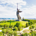 Estatua de la Madre Patria en Volgogrado, antigua Stalingrado