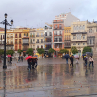 Lluvia en Sevilla