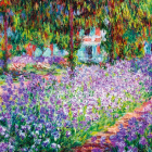 El jardín del artista, de Monet