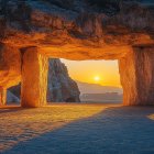 Este monumento parece un pequeño Stonehenge pero está en España