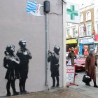 Grafiti de Banksy en Londres