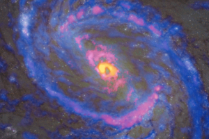 M77 fotografiada por el telescopio ALMA