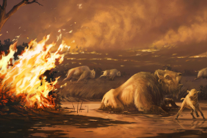 Los humanos y el uso del fuego cambiaron todo un ecosistema hace 13.000 años