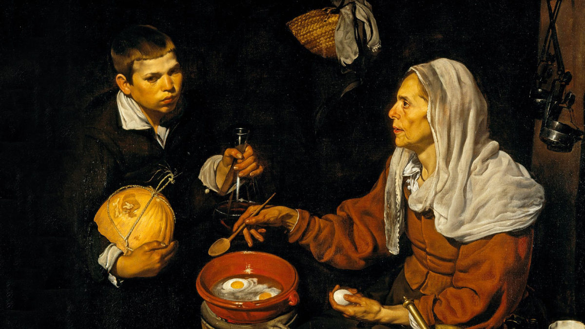 
        Velázquez en el taller de Pacheco, de aprendiz a artista consumado y yerno
    