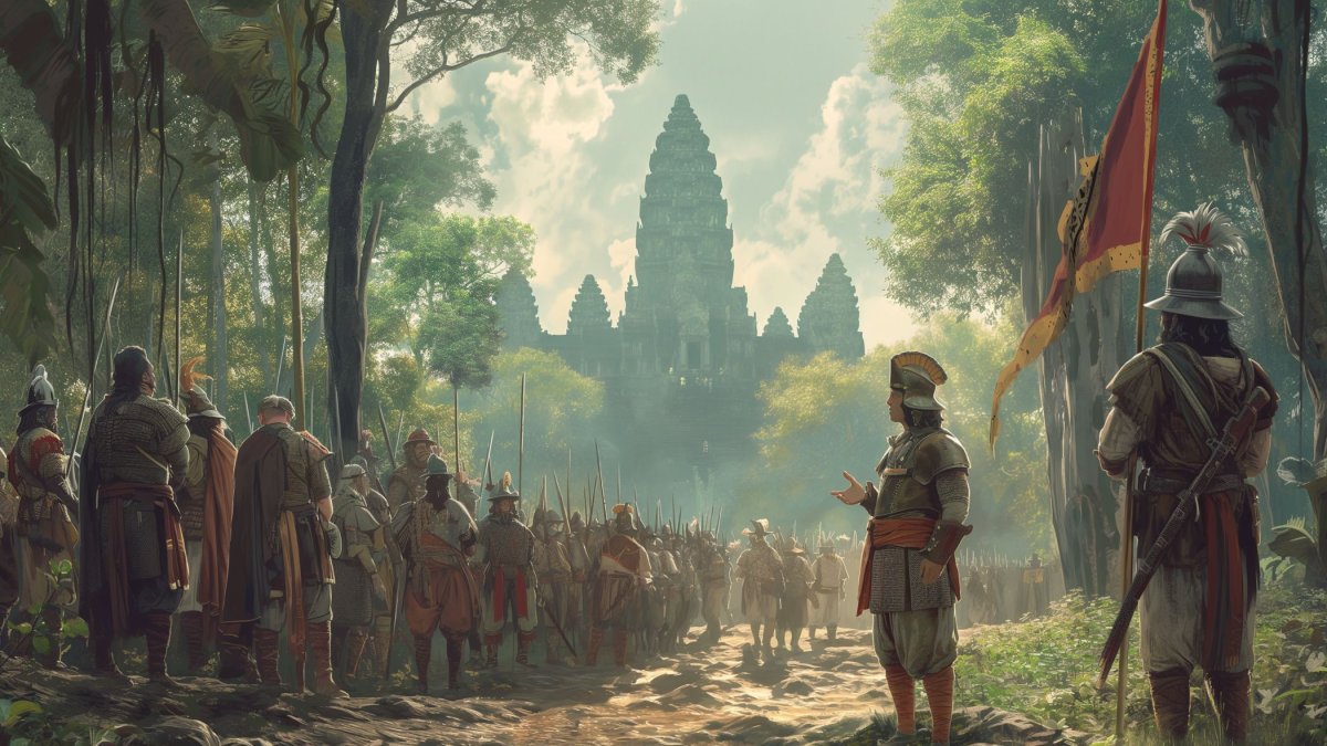 
                La alocada conquista española de Camboya con elefantes, filipinos y mercenarios japoneses
            