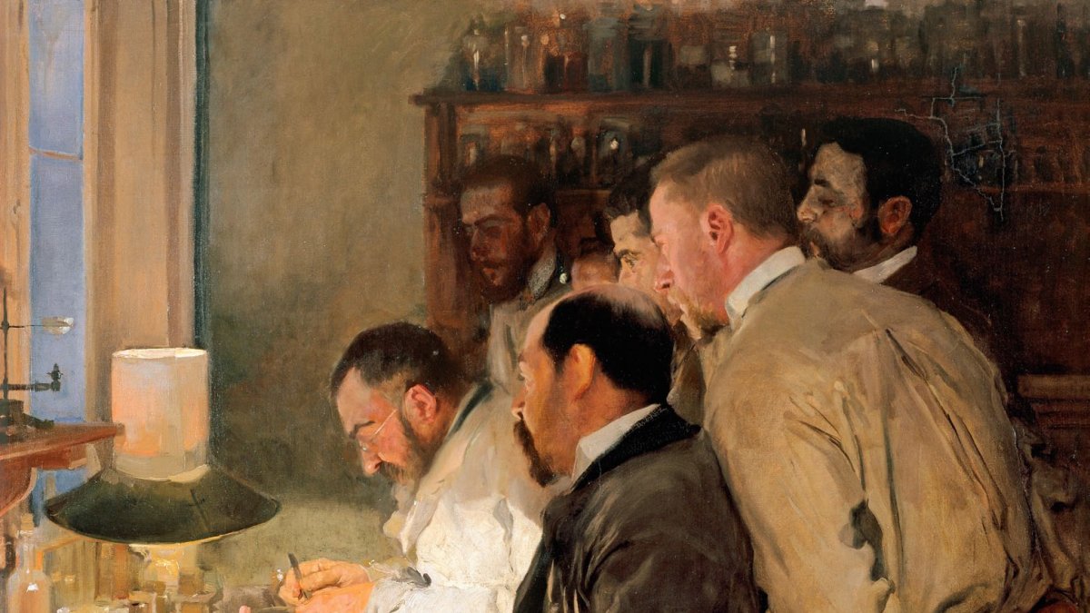 
                Los retratos de la ciencia española: Sorolla, Simarro y Ramón y Cajal
            