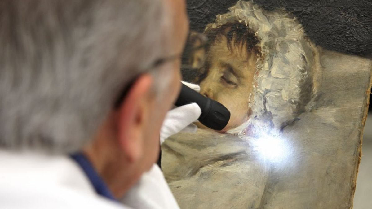 
                ¿Cómo se descubre una pintura original de Sorolla?
            