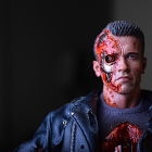La piel del cíborg de Terminator podía regenerarse.