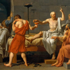 En La muerte de Sócrates (1787), del francés Jacques-Louis David. Foto: ASC