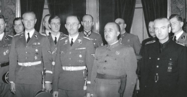 Franco y Himmler en Madrid 1940