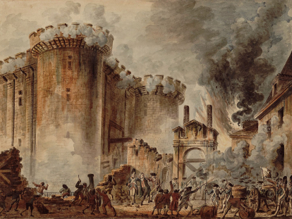 Toma de la Bastilla. Imagen: Wikimedia Commons