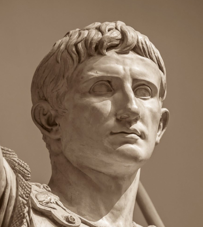 Escultura de Octavio Augusto, quien adoptó el nombre de Octaviano en honor a Julio César. Foto: SHUTTERSTOCK