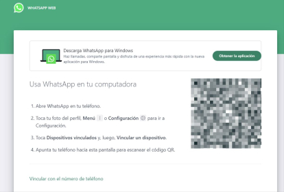 WhatsApp en tu ordenador