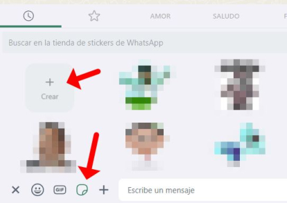 Creación de stickers desde Whatsapp Web