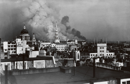 La vida de los británicos durante los bombardeos de la Alemania nazi